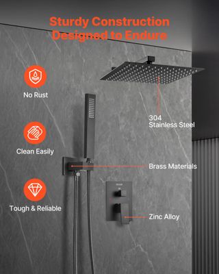 Set Doccia Flessibile Sistema Doccia a Pioggia