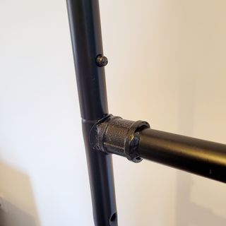 Burro doble altura negro ruedas