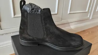 Botines ante - Massimo Dutti