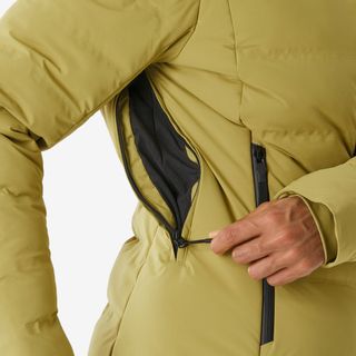 Chaqueta acolchada esquí y snowboard muy cálida y ventilada