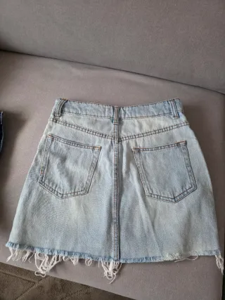 Lote Falda y Short Vaquero 36