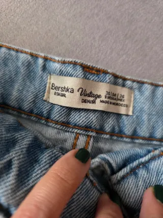 Lote Falda y Short Vaquero 36