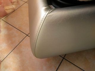 Letto contenitore ecopelle argento