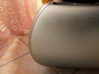 Letto contenitore ecopelle argento