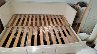 Cama nido IKEA HEMNES blanca