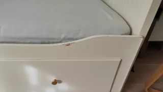 Cama nido IKEA HEMNES blanca