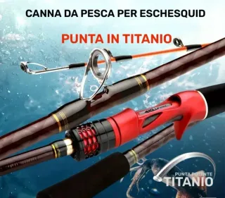 Canna da Slow Jigging e Polpo, Vertical, Calamaro