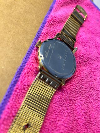 Reloj Maserati Dorado WR10ATM