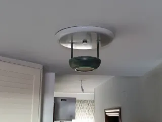 Lámpara, Plafón de Techo, halógena.