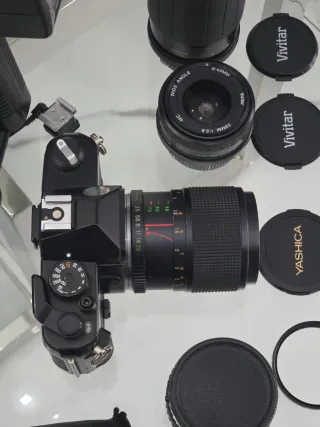 Yashica FX-3 Super 2000 35mm Reflex + Obiettivi