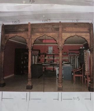 Arcada India Antigua Madera