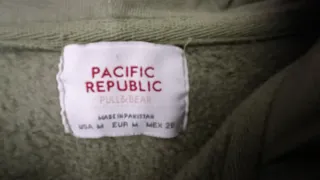 Lote 2 sudaderas verde talla M a 1€ cada una