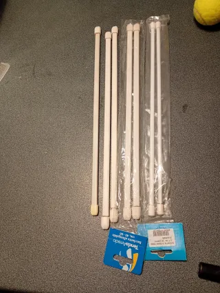 7 bacchette per tende