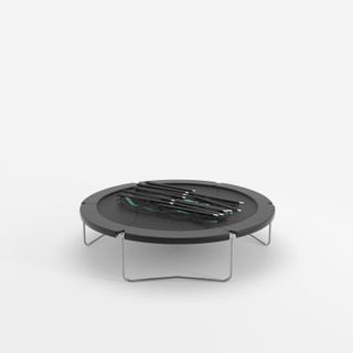 Cama Elástica 300 Red Seguridad Montaje Sin Herramientas