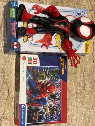 Spiderman - Figura Spidey Miles Marvel Junior