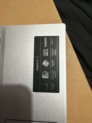 Portátil Acer Gris Plata