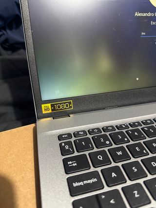 Portátil Acer Gris Plata