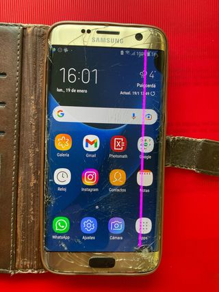 Samsung Galaxy S7 Edge Dorado/Plateado