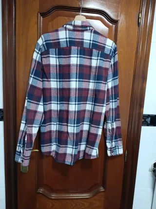 Camisa Hollister cuadros hombre