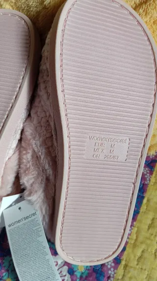 Zapatillas Mujer Women'secret Rosas Nuevas