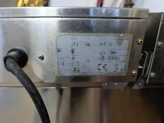 Freidora industrial doble