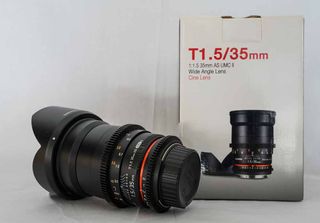 Objetivo Samyang 35mm T1.5 VDSLR