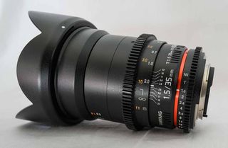 Objetivo Samyang 35mm T1.5 VDSLR