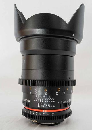 Objetivo Samyang 35mm T1.5 VDSLR