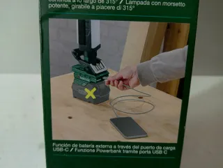 Lámpara LED Recargable Parkside 20V