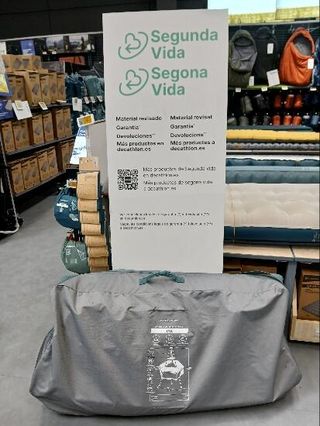 Mueble de cocina multiuso para camping