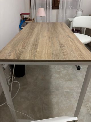 Mesa escritorio Banak madera y metal