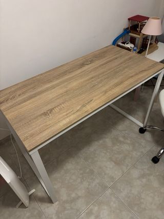 Mesa escritorio Banak madera y metal