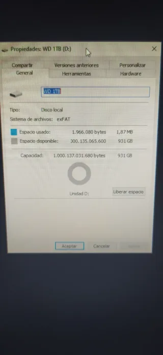 Disco Duro Externo WD Elements 1TB
