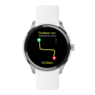 Reloj inteligente con GPS Leotec Simma blanco