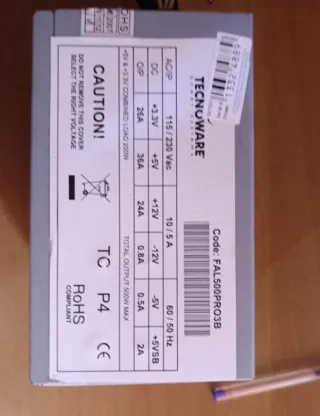 Set Alimentatori per PC Fisso