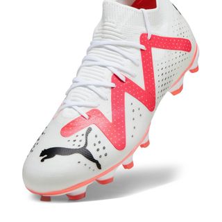 Botas de Fútbol Puma Future Match FG Blanco/Rojo Adulto