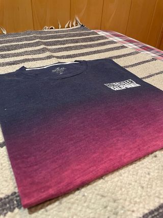 Camiseta Hollister California Degradado Hombre