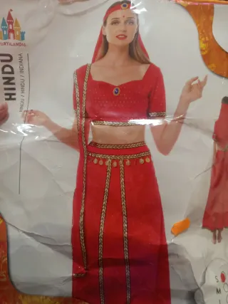 Disfraz hindú talla S