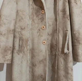 Cappotto montone vintage taglia 46 Made in Italy