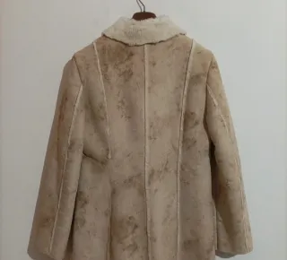 Cappotto montone vintage taglia 46 Made in Italy