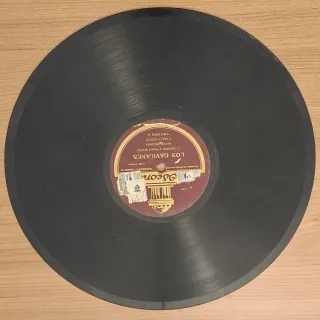 Lote 6 discos pizarra gramófono Zarzuela Variada