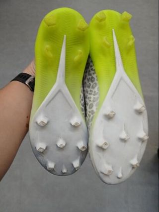 Botas de fútbol CLR FG Jaguar Boost Niño Blanco