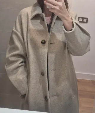 Abrigo Sfera Beige Talla S
