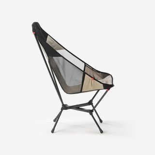 Silla baja plegable y compacta de camping Quechua MH500 L