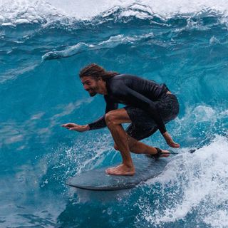 Tabla Surf Fish Verde Oscuro 5'8 Cajetines Futures Sin