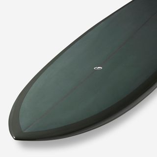 Tabla Surf Fish Verde Oscuro 5'8 Cajetines Futures Sin