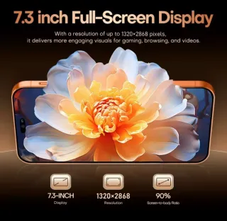 iPhone 17 Pro Max Imitación 22GB 2TB Naranja