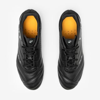 BOTAS DE FÚTBOL VIRALTO II MATADOR MG/AG PIEL NEGRO