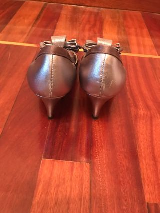 Zapatos de fiesta plateados Lodi talla 37