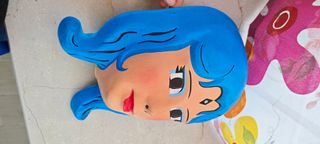 Maschera Bia Sfida della Magia Toei Vintage